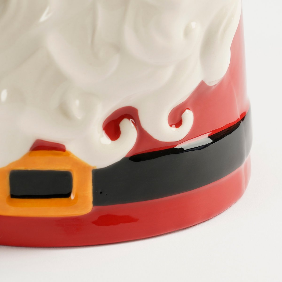 Celebration Voorraadpot - L16 x B16 x H26 cm - Steengoed - Rood