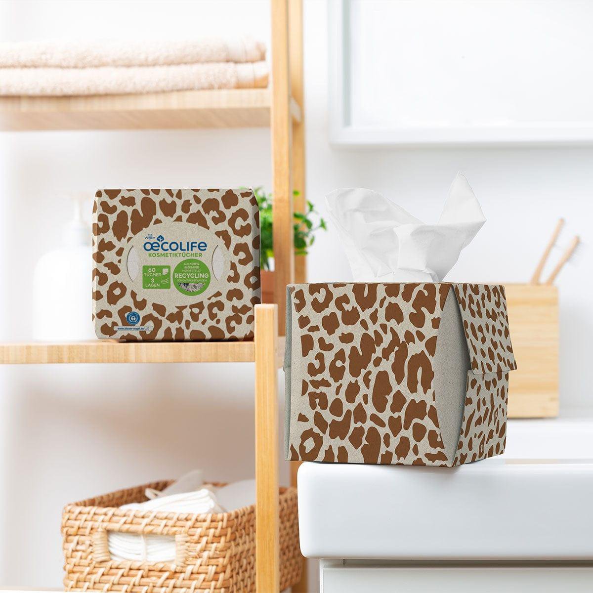 Gezichtsdoekjes Leoprint RECYCLING