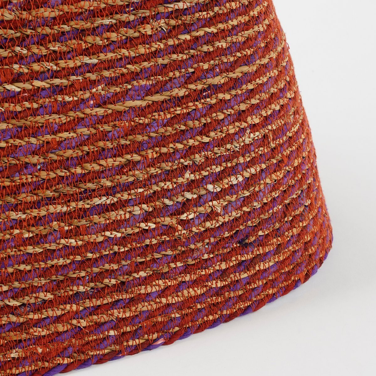 Kerstboomrok - H26 x Ø58 cm - Zeegras - Rood