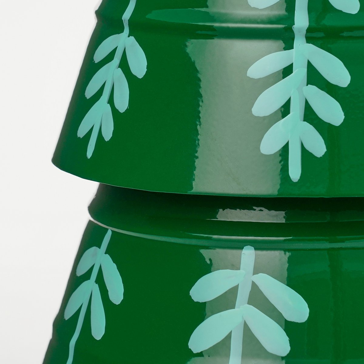 Decoratie Kerstboom - H46 x Ø13 cm - IJzer - Groen